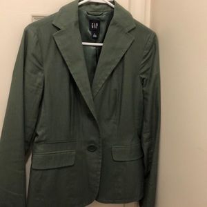 BOGO 50% off 
Women’s Gap Size 6 Emerald Blazer